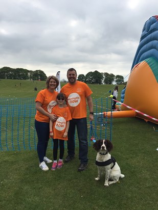 Mummy, Daddy , Tilly & Buster raising money in Henry's memory ????