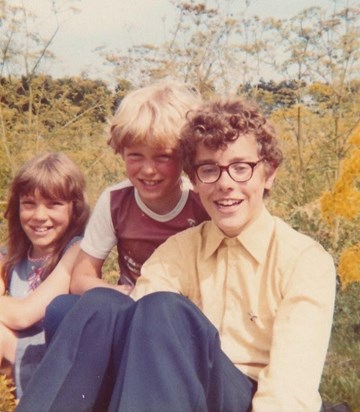 Steven gains a brother in 1971 (Richard) and the 3 siblings grow up having great family holidays on farms in Devon and on the Isle of Wight