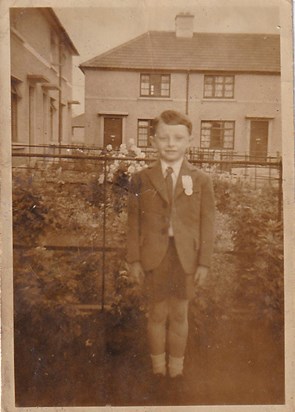 Dad on his Holy Communion