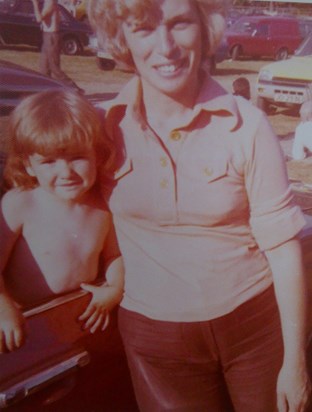 Deborah with mum
