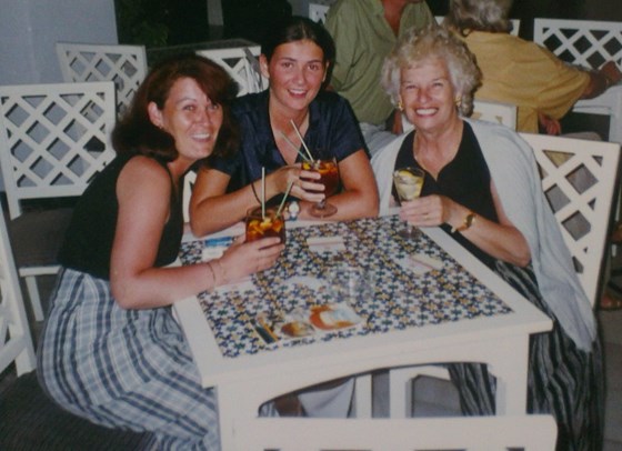 Karen Deborah & Mum Alcudia 1996