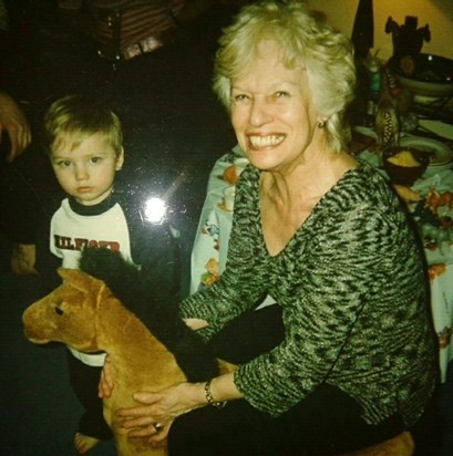 Mum with great grandson Ross