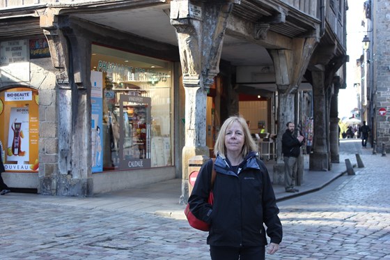 Jane in our favourite French Town - Dinan