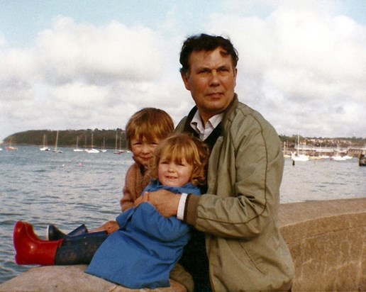 Bamps, Luke and Julia in Cowes