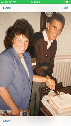 Mum & Dad on their 25th wedding anniversary