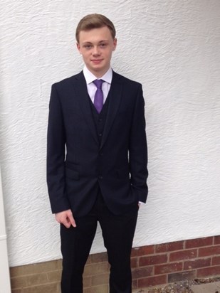 My handsome son going to his prom 24th June 2015, so proud of him!