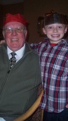 Grandad and Spyder!! (Always Dad's nickname for you) x