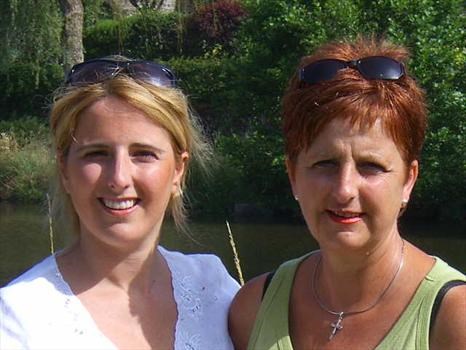 Me and Mum July 2006