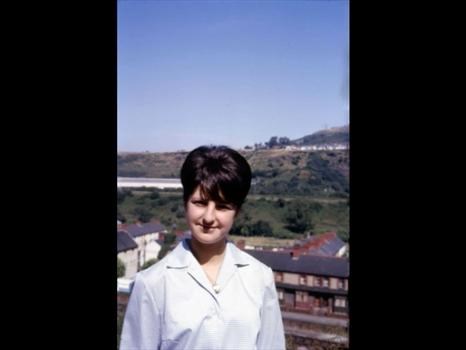 Mum as a teenager in Wales