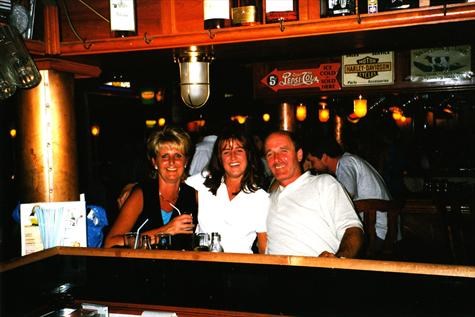 Mum, Chelsea & Dad - July 1997 (Chelsea's 21st)