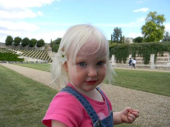 Niamh, aged 2