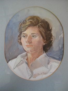 Ann's dear friend Beth Berriman painted this portrait for Owen's birthday in 1978