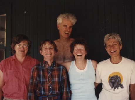 1990 A good laugh with college friends