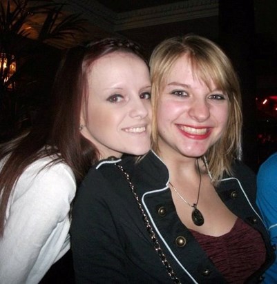 Jemma and I the night before I went off to uni. Such a beautiful smile :)