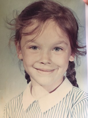 Primary School photo , Ania age 6