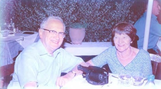 Geoff and Maureen in Crete