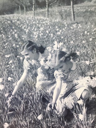 Easter. Liz and Gill. Bere Ferrers. 