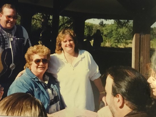 Helen and Renee at the ranch