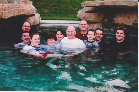 After we everyone got baptized 2005