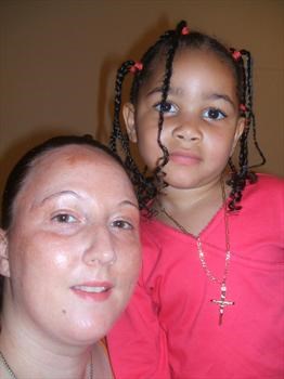 me yr sister and neice mercedes in 2007 jamaica