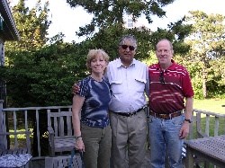 Stephi, Shafiq & John, Cape Cod, June 2003