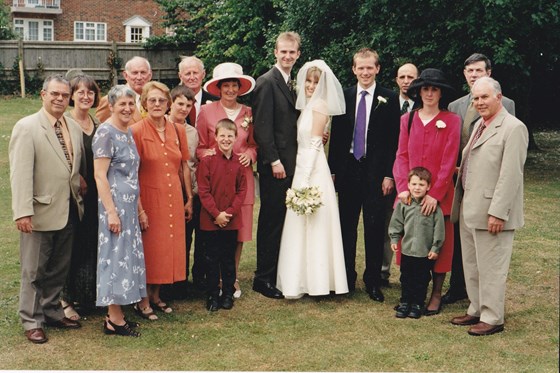 Jane & Mikes wedding - family