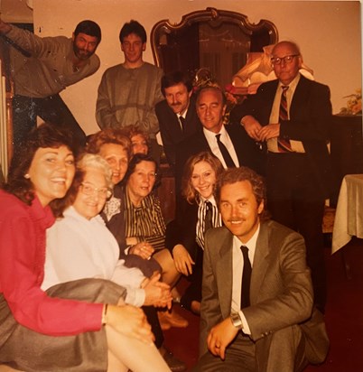 1985 many lost loved ones, but, who is the handsome fellow in the middle?