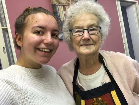 Alex always requested a Victoria sponge made for his birthday, Nanny and I worked together in 2019 to create a masterpiece as Nanny had forgotten the recipe. 