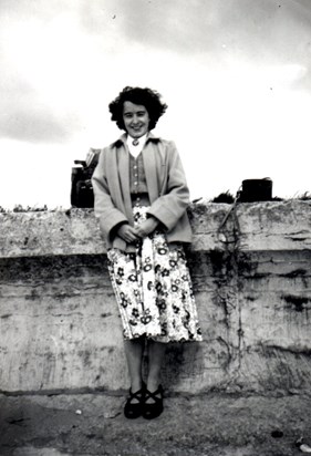 Rachel at Dymchurch 1953