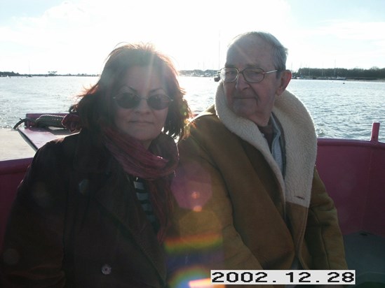 On the Hamble Ferry 2002