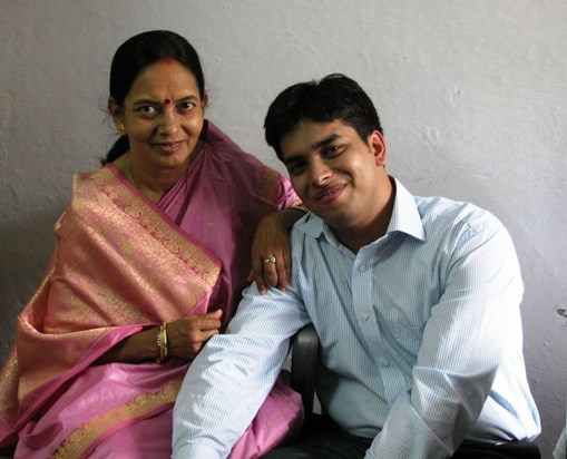 Ma and Ranu on his Bariksha in 2009