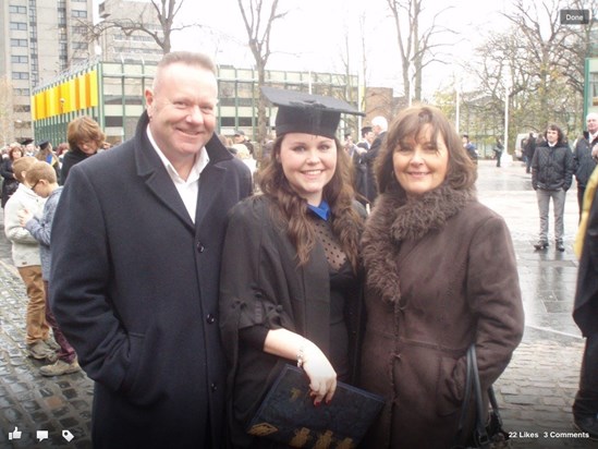 Mum and Dad at my Graduation