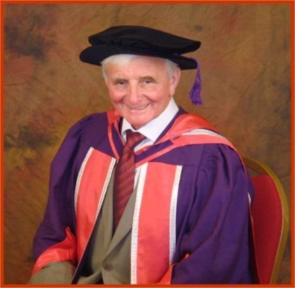 Robin's Honorary Doctorate - Portsmouth University