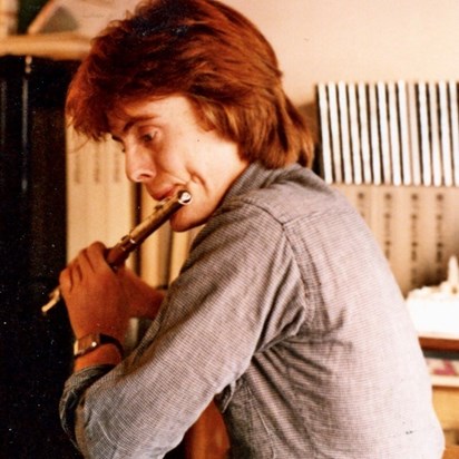 Keith on flute