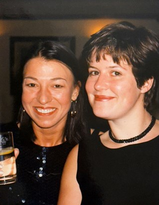 Textile Society Dinner 1990's I think. Days before camera phones.