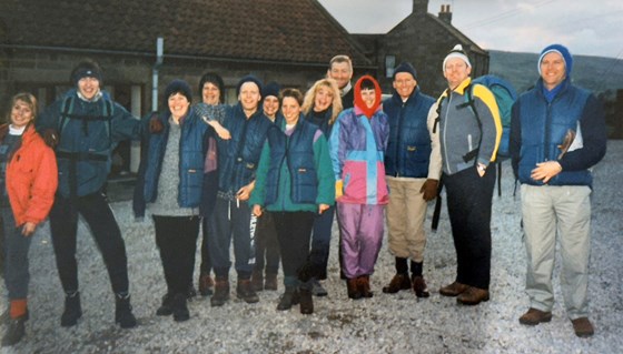 Setting off on a hike across the North York Moor again 1990's. Us Drummond lot did get about! All photos added with lots of love xx
