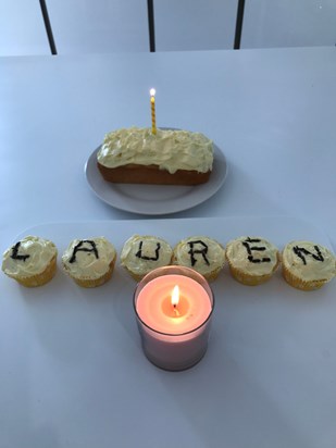 made some cakes for your 23rd birthday, lemon! xxx
