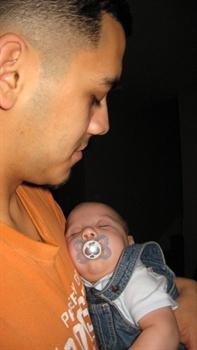 Christopher & Baby Jayden (Dec. 2008)