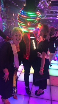 Chels’ hen do - you rocked the dance floor Donna! What a fabulous weekend ??