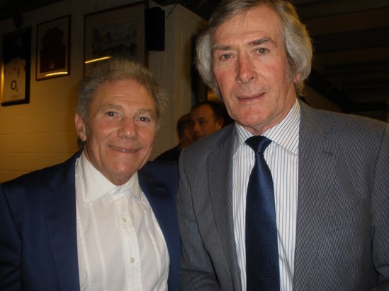 With Pat Jennings