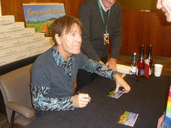 Another Autograph from Sir Cliff