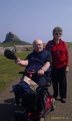 Greetings from Holy Island! 