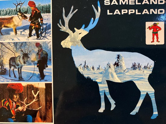 Lapland postcard 