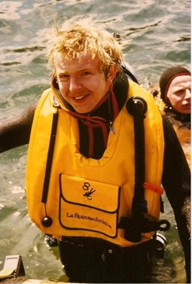 And another dive photo - Paul absolutely loved his diving!!