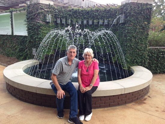 Dad and Mum in Memphis 2015