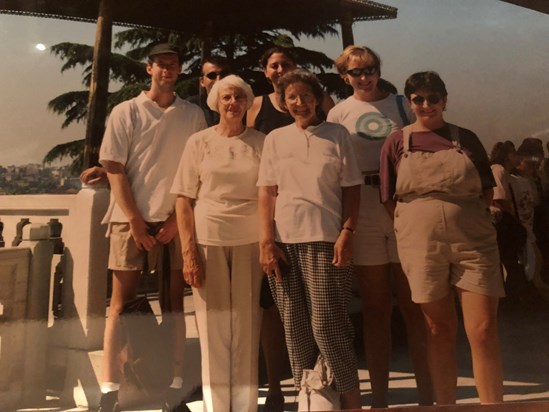 In 1998 - trip to Istanbul with Helen, Frances and my Mum 