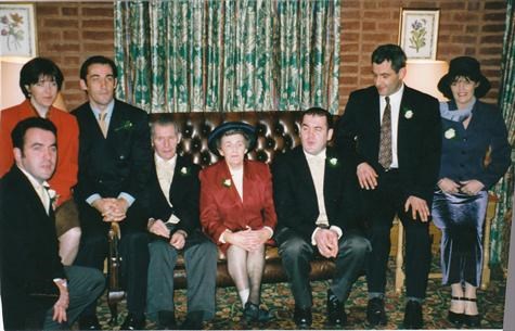 Family - at brother Josephs Wedding, December 1997