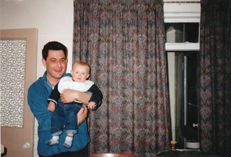 With Nephew Jordan, c 1997