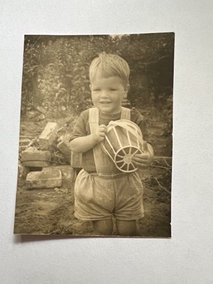 He was a happy chappie - 'no hole in his bucket!'