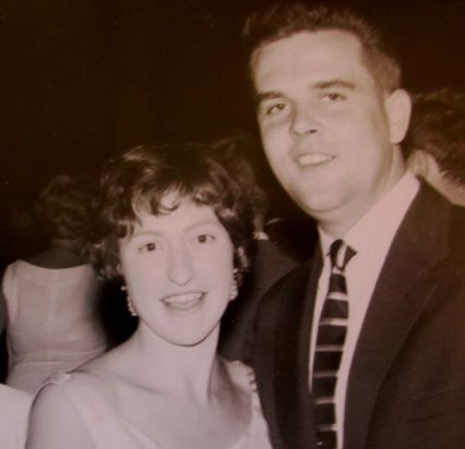 Jean & Peter - approximately 1961 - sent by Allen Carter